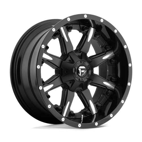 Fuel Offroad D251 NUTZ Matte Black Milled 20x10 -19 8x165.1mm 125.1mm - 2 PIECE - WheelWiz