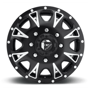 Fuel Offroad D513 THROTTLE Matte Black Milled 17x6.5 +129 8x165.1mm 125.1mm - Wheelwiz