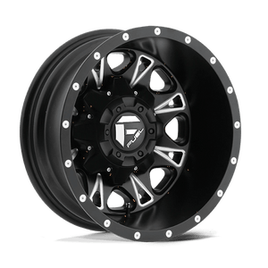 Fuel Offroad D513 THROTTLE Matte Black Milled 17x6.5 -140 8x200mm 142mm - Wheelwiz