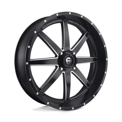Fuel Offroad D538 MAVERICK Matte Black Milled 26x7 +13 4x137mm 110.1mm - Wheelwiz