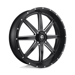 Fuel Offroad D538 MAVERICK Matte Black Milled 26x7 +13 4x137mm 110.1mm - Wheelwiz