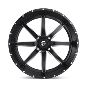 Fuel Offroad D538 MAVERICK Matte Black Milled 26x7 +13 4x137mm 110.1mm - Wheelwiz