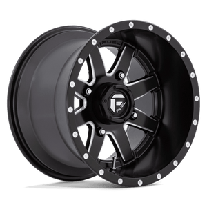 Fuel Offroad D538 MAVERICK UTV Matte Black Milled 15x10 0 4x156mm 132mm - Wheelwiz