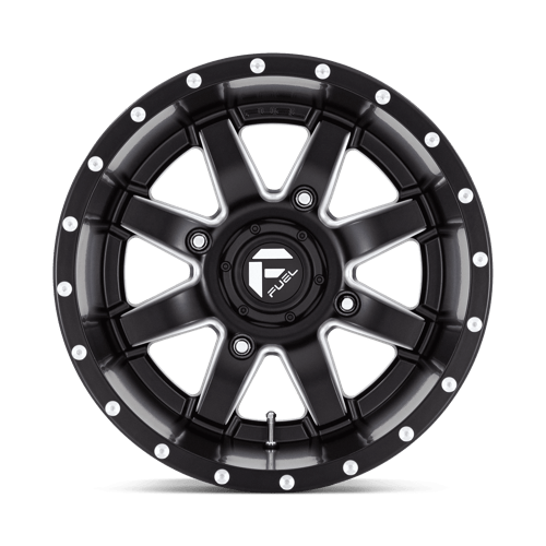Fuel Offroad D538 MAVERICK Matte Black Milled 15x10 0 4x156mm 132mm - Wheelwiz