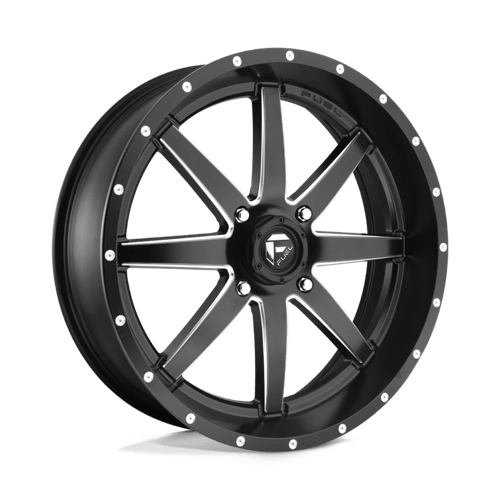 Fuel Offroad D538 MAVERICK Matte Black Milled 22x7 +13 4x137mm 110.1mm - Wheelwiz