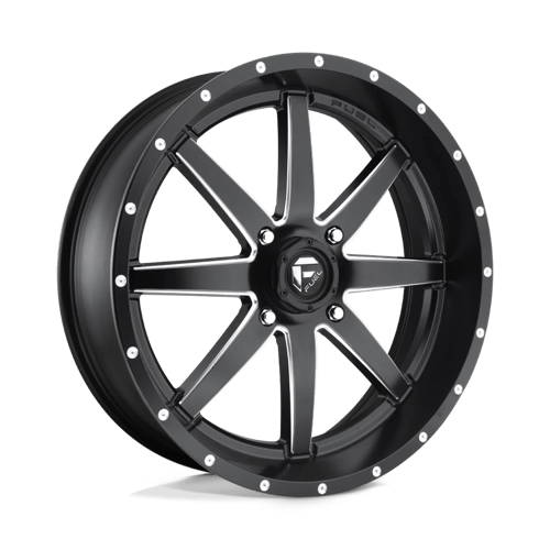 Fuel Offroad D538 MAVERICK Matte Black Milled 14x7 +38 4x137mm 110.1mm - Wheelwiz