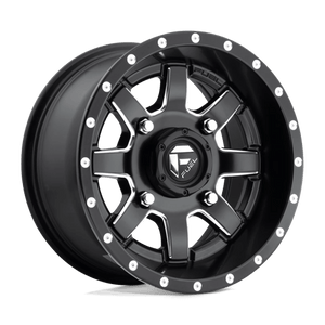 Fuel Offroad D538 MAVERICK Matte Black Milled 14x7 +13 4x156mm 132mm - Wheelwiz