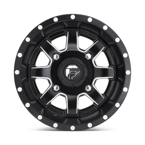 Fuel Offroad D538 MAVERICK Matte Black Milled 14x7 +13 4x156mm 132mm - Wheelwiz