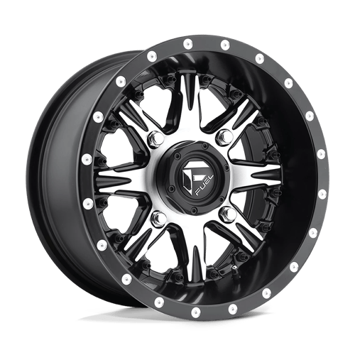 Fuel Offroad D541 NUTZ UTV Matte Black Machined 14x7 +13 4x110mm 79.4mm - Wheelwiz