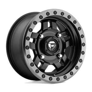Fuel Offroad D557 ANZA Matte Black Gun Metal Ring 14x7 +38 4x156mm 132mm - Wheelwiz