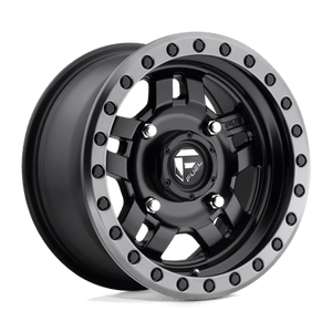 Fuel Offroad D557 ANZA Matte Black Gun Metal Ring 14x7 +38 4x137mm 110.1mm - Wheelwiz