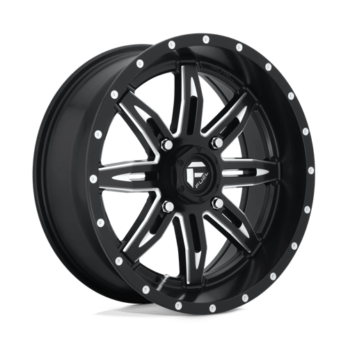 Fuel Offroad D567 LETHAL Matte Black Milled 18x7 +13 4x137mm 110.1mm - WheelWiz