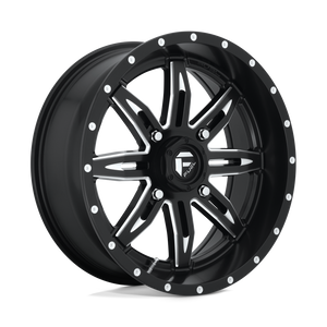 Fuel Offroad D567 LETHAL Matte Black Milled 18x7 +13 4x156mm 132mm - WheelWiz