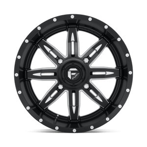 Fuel Offroad D567 LETHAL Matte Black Milled 18x7 +13 4x137mm 110.1mm - WheelWiz