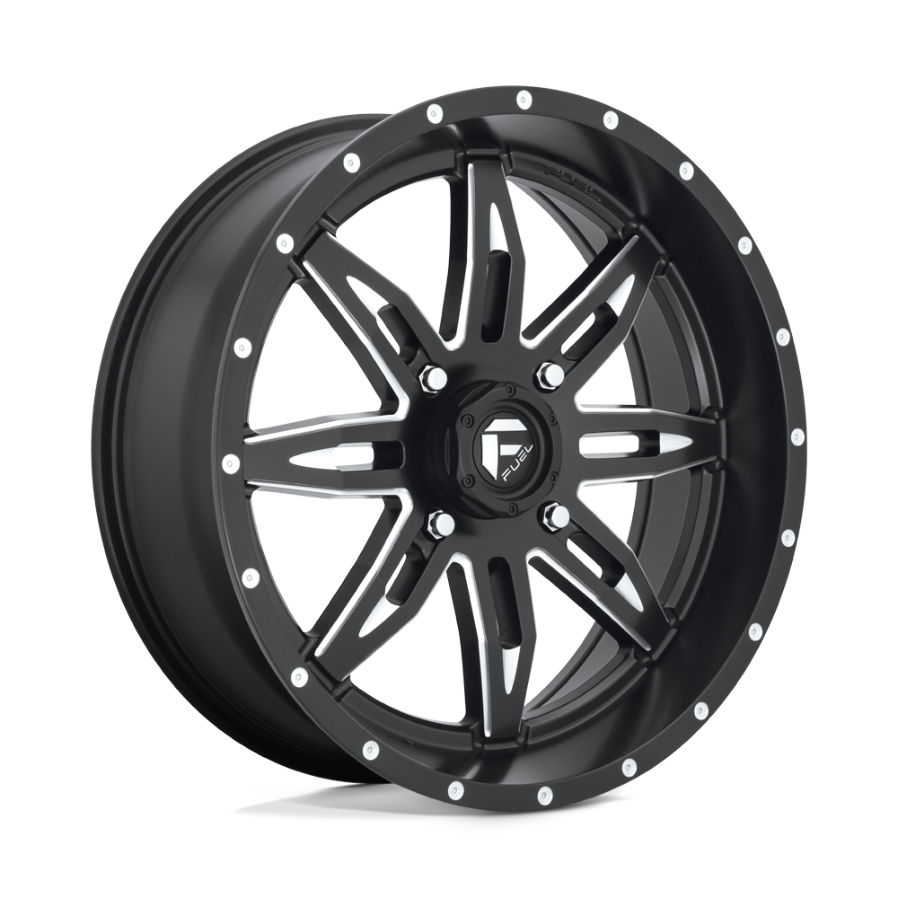 Fuel Offroad D567 LETHAL Matte Black Milled 20x7 +13 4x156mm 132mm - WheelWiz