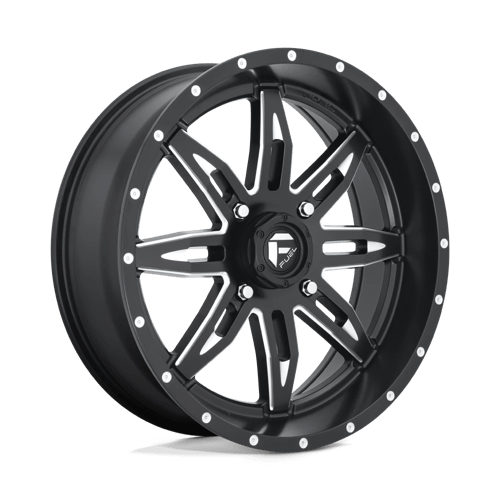 Fuel Offroad D567 LETHAL Matte Black Milled 20x7 +13 4x137mm 110.1mm - WheelWiz