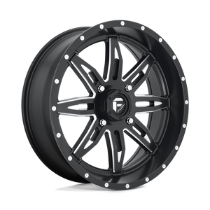 Fuel Offroad D567 LETHAL Matte Black Milled 20x7 +13 4x156mm 132mm - WheelWiz