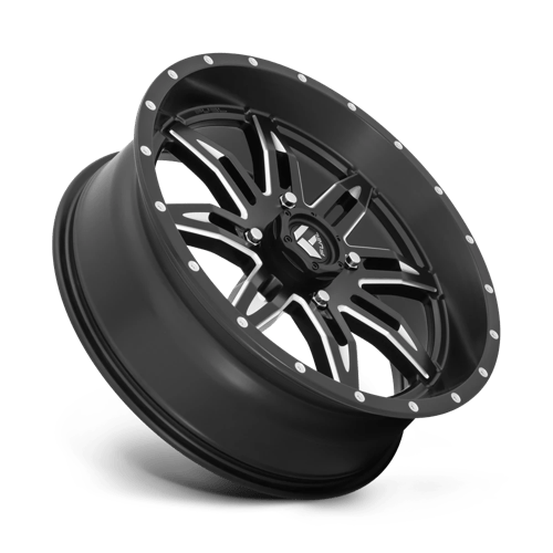 Fuel Offroad D567 LETHAL Matte Black Milled 20x7 +13 4x137mm 110.1mm - WheelWiz