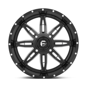 Fuel Offroad D567 LETHAL Matte Black Milled 20x7 +13 4x137mm 110.1mm - WheelWiz