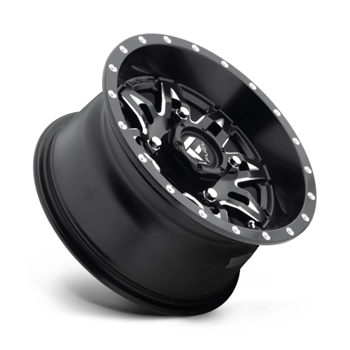Fuel Offroad D567 LETHAL Matte Black Milled 15x7 +13 4x137mm 110.1mm - Wheelwiz