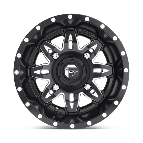 Fuel Offroad D567 LETHAL Matte Black Milled 15x7 +13 4x137mm 110.1mm - Wheelwiz