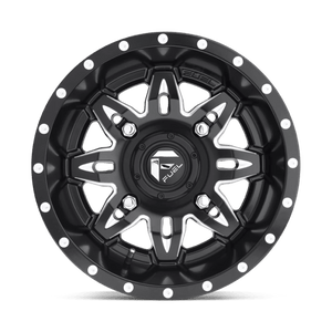 Fuel Offroad D567 LETHAL Matte Black Milled 15x7 +13 4x137mm 110.1mm - Wheelwiz