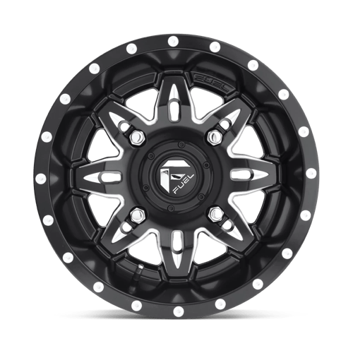 Fuel Offroad D567 LETHAL Matte Black Milled 14x7 +13 4x156mm 132mm - Wheelwiz