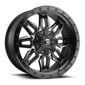 Fuel Offroad D591 NEUTRON Matte Black Milled 18x9 +01 5x139.7|5x150mm 110.1mm - WheelWiz