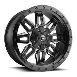 Fuel Offroad D591 NEUTRON Matte Black Milled 18x9 +20 5x139.7|5x150mm 110.1mm - WheelWiz