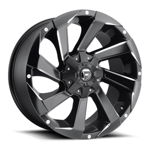 Fuel Offroad D592 RAZOR Matte Black Milled 17x9 -12 5x114.3|5x127mm 78.1mm - WheelWiz