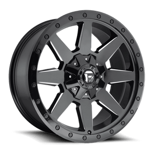 Fuel Offroad D597 WILDCAT Gloss Black Milled 20x9 +01 5x139.7|5x150mm 110.1mm - WheelWiz