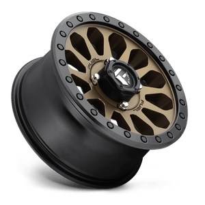 Fuel Offroad D600 VECTOR UTV Matte Bronze Black Bead Ring 14x7 +38 4x137mm 110.1mm - Wheelwiz