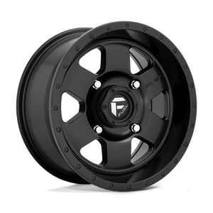 Fuel Offroad D618 PODIUM Matte Black 15x7 +13 4x137mm 110.1mm - WheelWiz