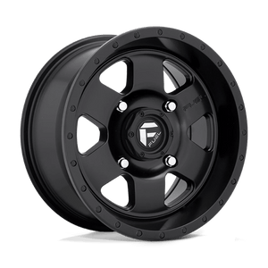 Fuel Offroad D618 PODIUM Matte Black 15x7 +13 4x137mm 110.1mm - WheelWiz