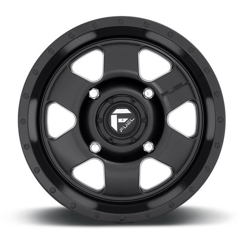 Fuel Offroad D618 PODIUM Matte Black 15x7 +13 4x137mm 110.1mm - WheelWiz