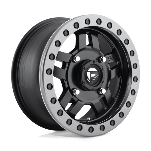 Fuel Offroad D917 ANZA BEADLOCK Matte Black 15x7 +38 4x137mm 110.1mm - Wheelwiz