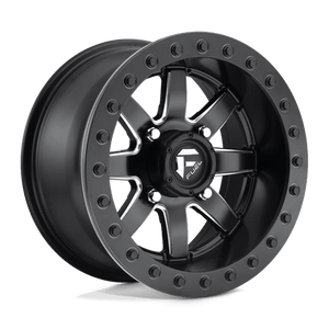 Fuel Offroad D928 MAVERICK BEADLOCK Matte Black 15x10 0 4x137mm 110.1mm - Wheelwiz