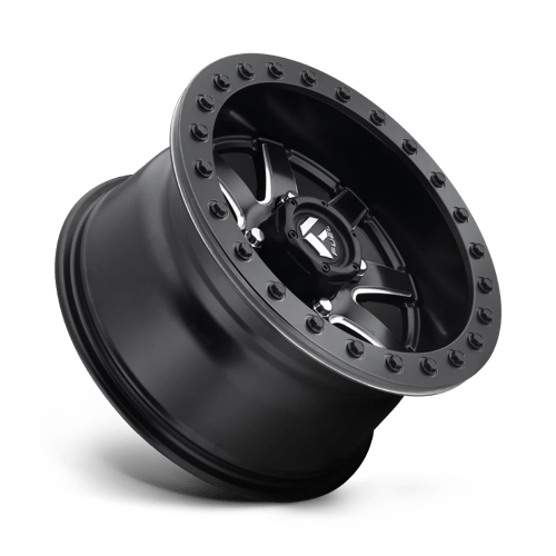 Fuel Offroad D928 MAVERICK BEADLOCK Matte Black 15x10 0 4x137mm 110.1mm - Wheelwiz