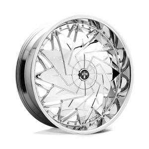 DUB S235 DAZR Chrome Plated 26x10 +05 5x120.65|5x127mm 78.1mm - WheelWiz