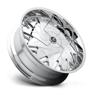 DUB  Chrome Plated 26x9 +33 Custom 72.6mm - Wheelwiz