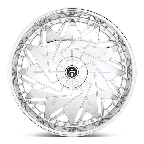 DUB  Chrome Plated 26x9 +33 Custom 72.6mm - Wheelwiz