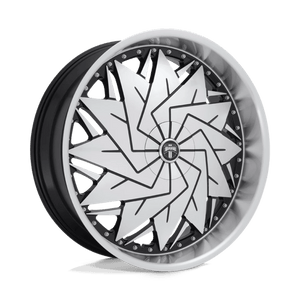 DUB  Gloss Black Machined 26x9 +25 Custom 72.6mm - Wheelwiz