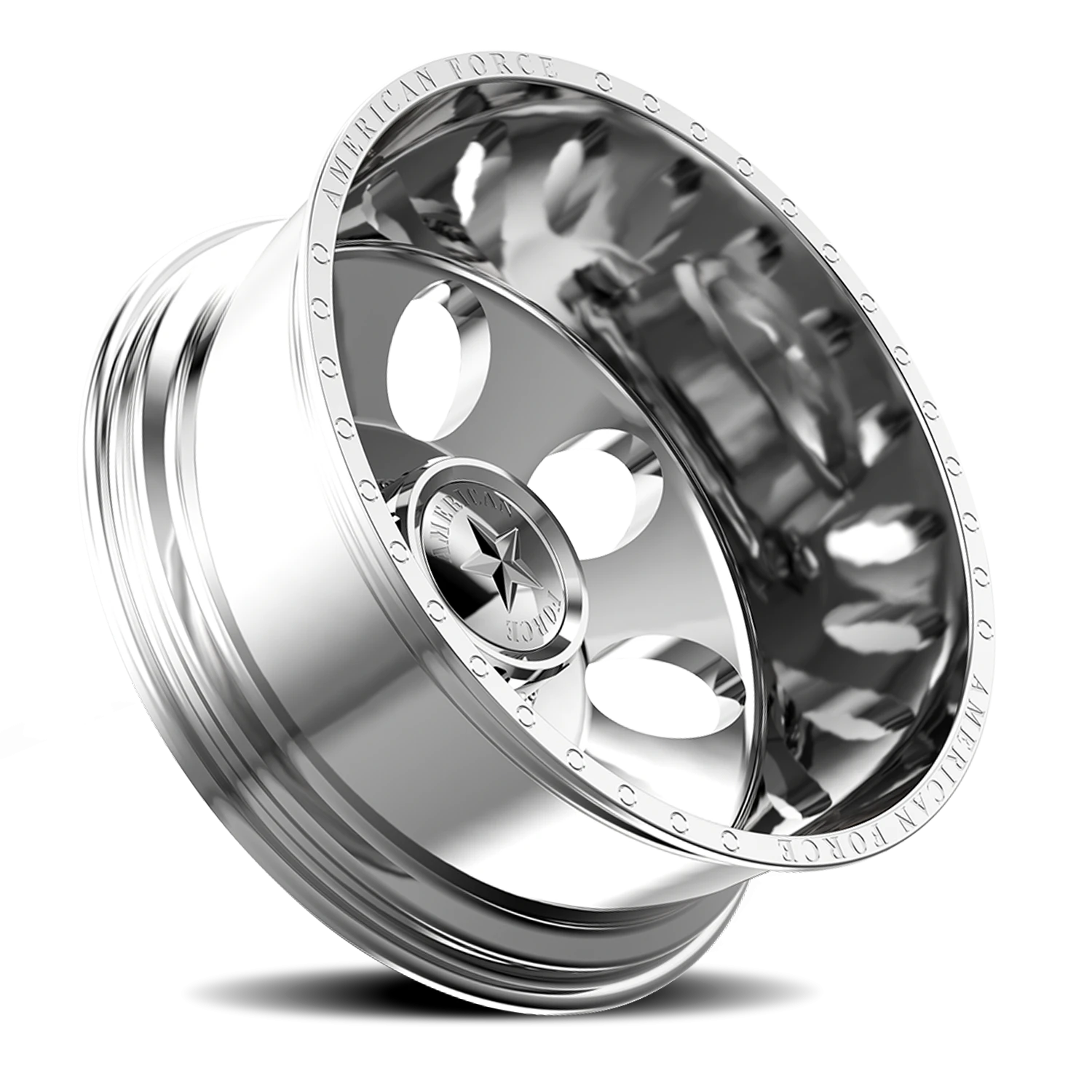 American Force DB01 Radial DBO Polished 24x8.25 -145 10x225mm 170mm - Wheelwiz