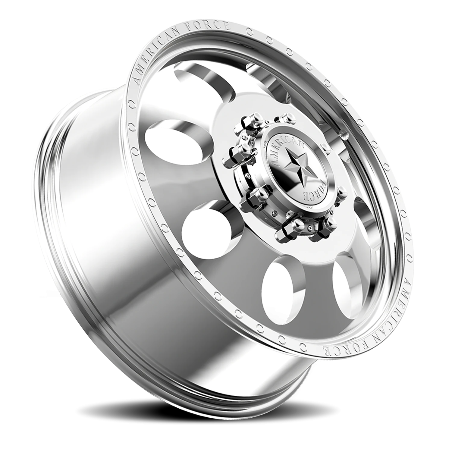 American Force DB01 Radial DBO Polished 24x8.25 -145 8x225mm 170mm - Wheelwiz