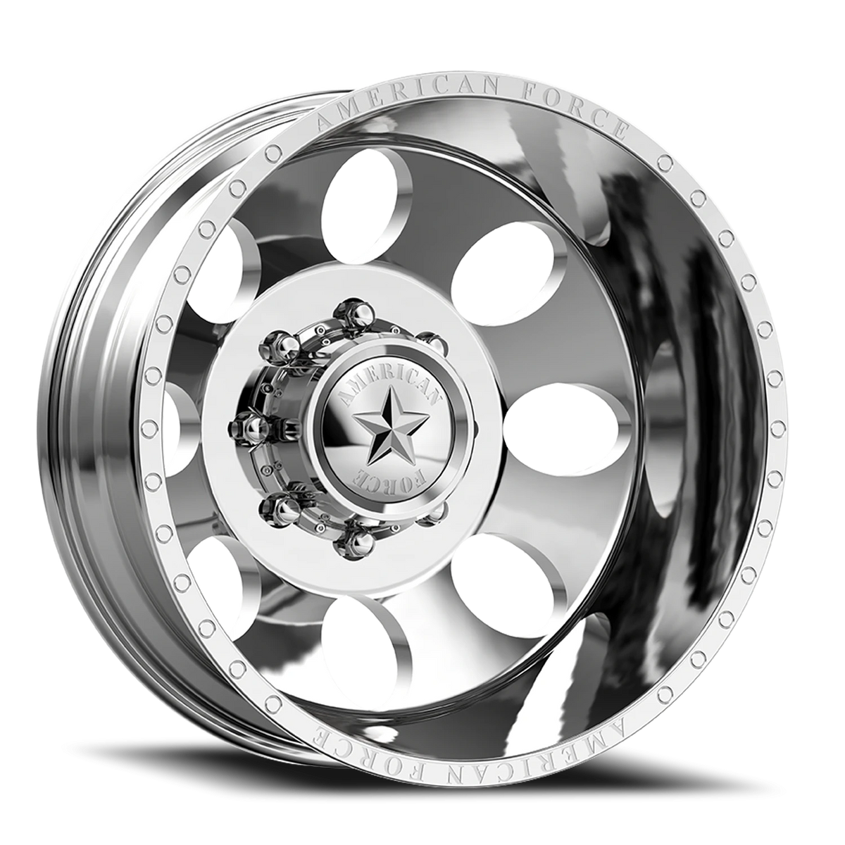 American Force DB01 Radial DBO Polished 24x8.25 -145 8x170mm 125mm - Wheelwiz