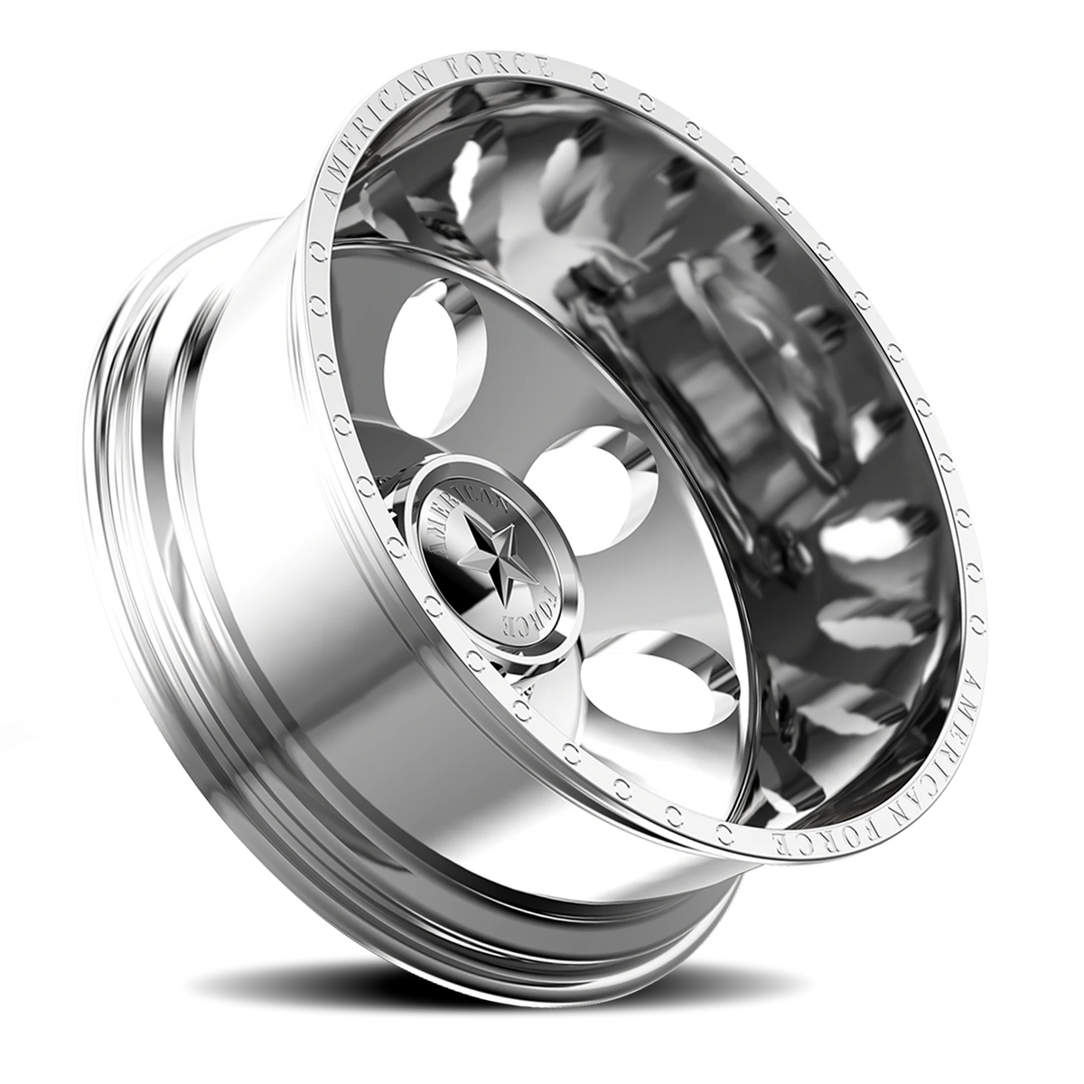 American Force DB01 Radial DBO Polished 24x8.25 -145 8x200mm 142mm - Wheelwiz