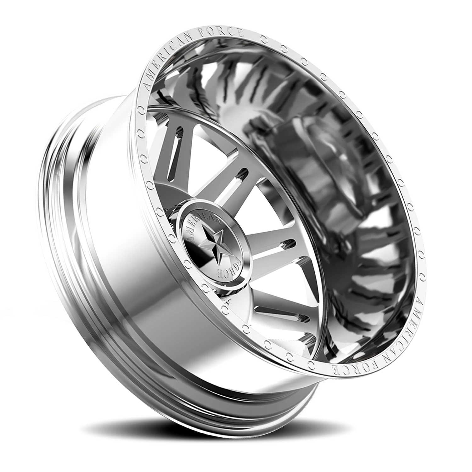 American Force DB04 Clutch DBO Polished 22x8.25 -145 10x225mm 170mm - Wheelwiz