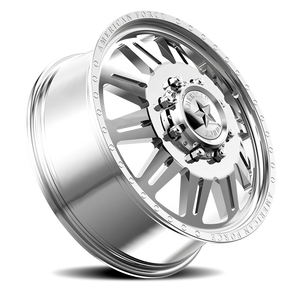 American Force DB04 Clutch DBO Polished 24x8.25 -145 8x165.1mm 122mm - Wheelwiz