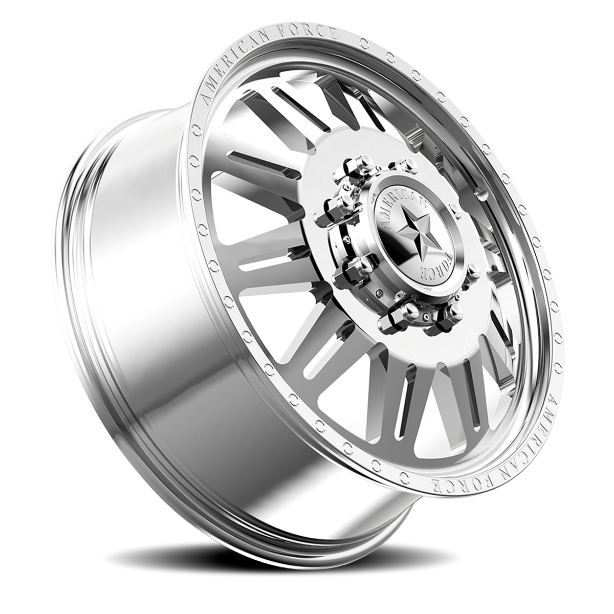 American Force DB04 Clutch DBO Polished 24x8.25 +169 8x225mm 170mm - Wheelwiz