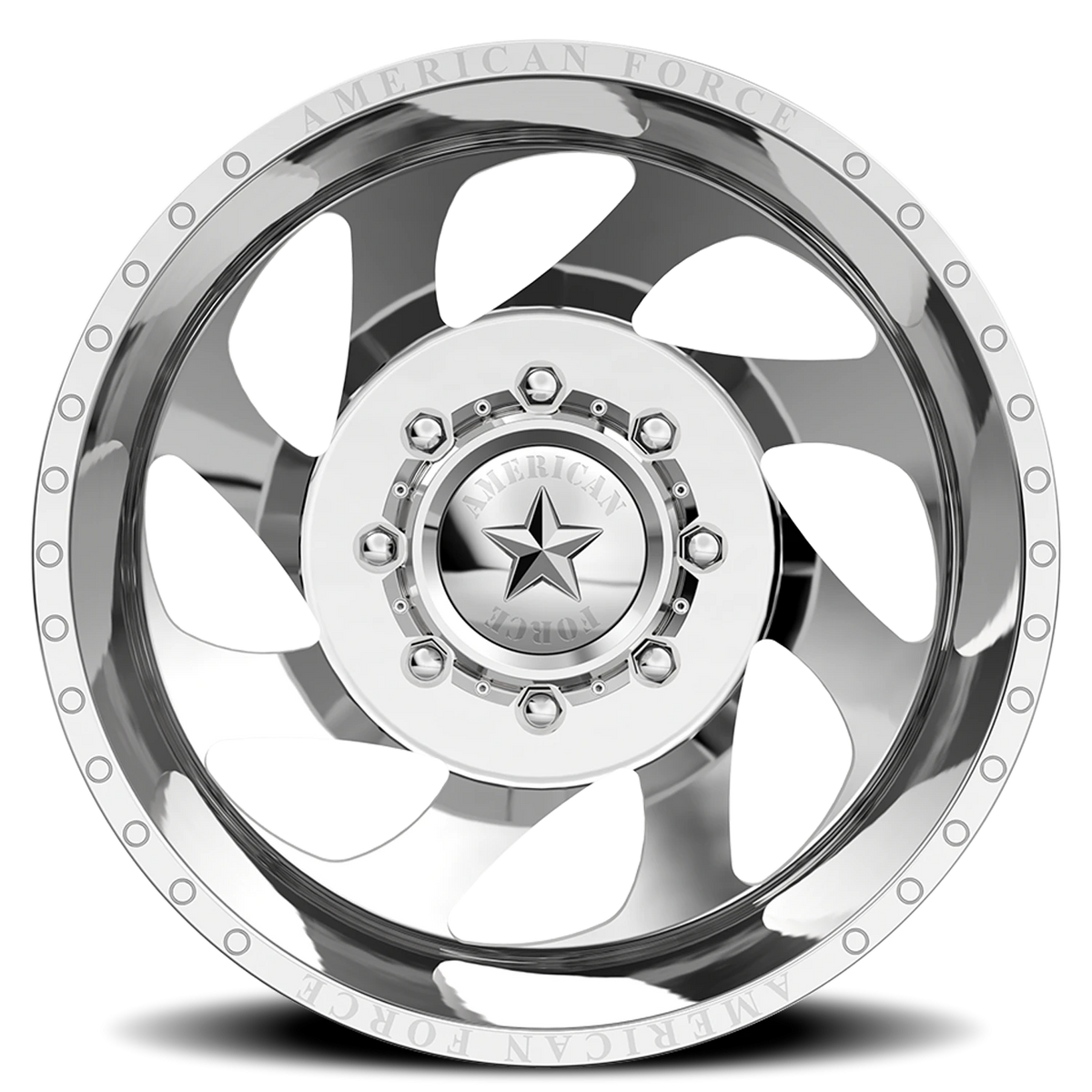 American Force DB05 Slab DBO Polished 20x8.25 -145 8x165.1mm 117mm - Wheelwiz